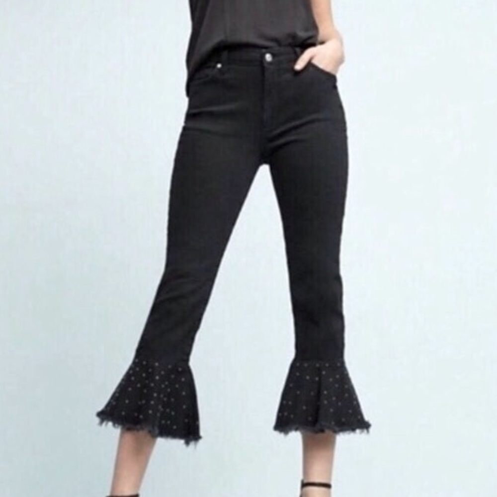 PILCRO & THE LETTERPRESS Women's Cropped Jeans 28